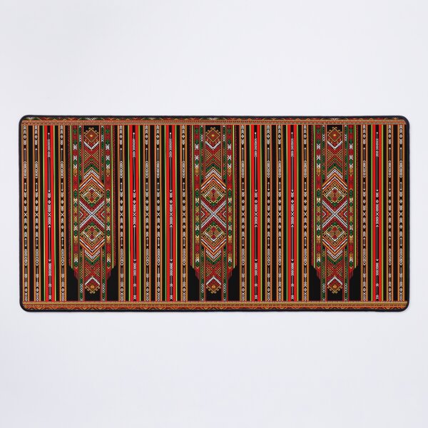Item preview, Contemporary Bontoc-inspired digital textile art designed and sold by JupiterM.