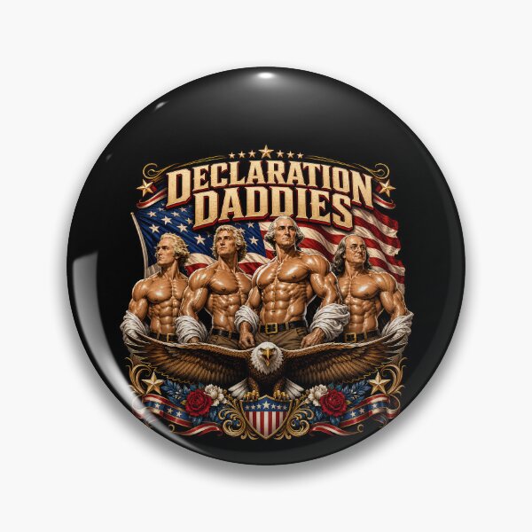 Item preview, Declaration Daddy Founding Fathers Funny 4th Of July Gear designed and sold by DynamicDesign.