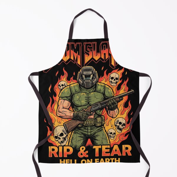Item preview, The Doom Slayer Doom Bootleg Gaming Graphic Tee designed and sold by Senpaiwaves.