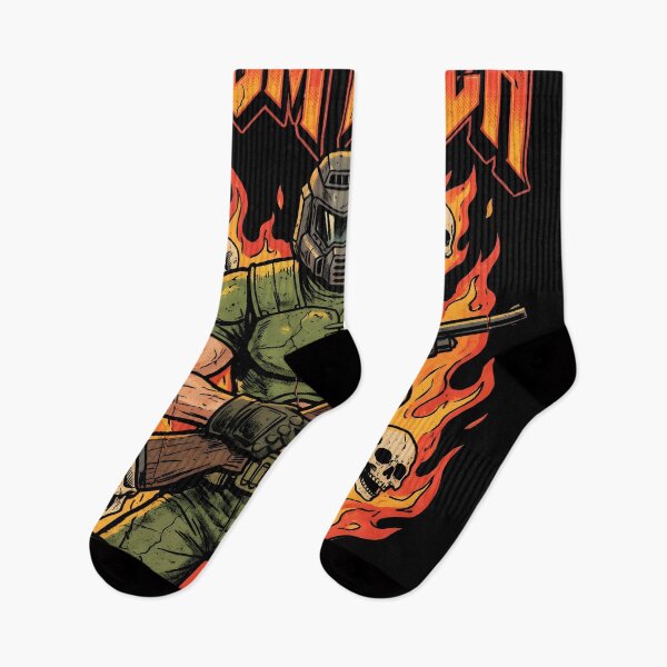 Item preview, The Doom Slayer Doom Bootleg Gaming Graphic Tee designed and sold by Senpaiwaves.