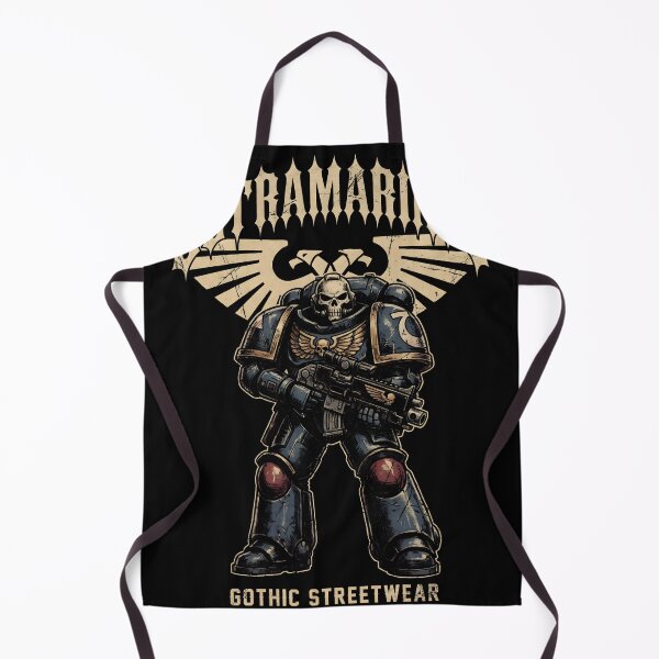Item preview, Ultramarines Space Marine Warhammer 40,000 Gothic Gaming Graphic Tee designed and sold by Senpaiwaves.