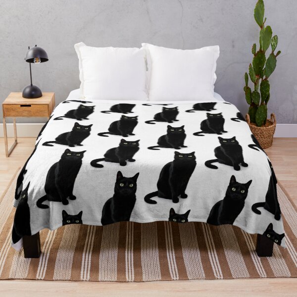 Item preview, black cat designed and sold by ocd_Jessica.