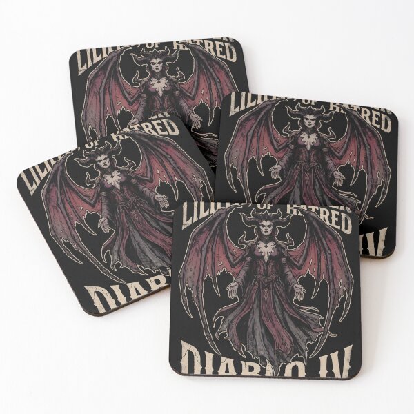 Item preview, Lilith Diablo IV Gothic Gaming Graphic Tee designed and sold by Senpaiwaves.