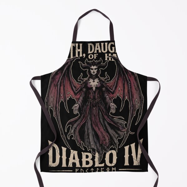 Item preview, Lilith Diablo IV Gothic Gaming Graphic Tee designed and sold by Senpaiwaves.