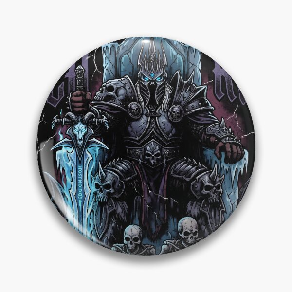 Item preview, Arthas the Lich King World of Warcraft Gothic Gaming Graphic Tee designed and sold by Senpaiwaves.