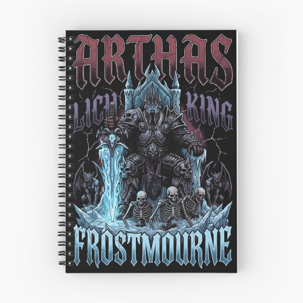 Item preview, Arthas the Lich King World of Warcraft Gothic Gaming Graphic Tee designed and sold by Senpaiwaves.