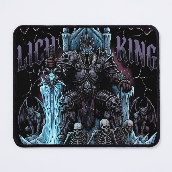 Item preview, Arthas the Lich King World of Warcraft Gothic Gaming Graphic Tee designed and sold by Senpaiwaves.