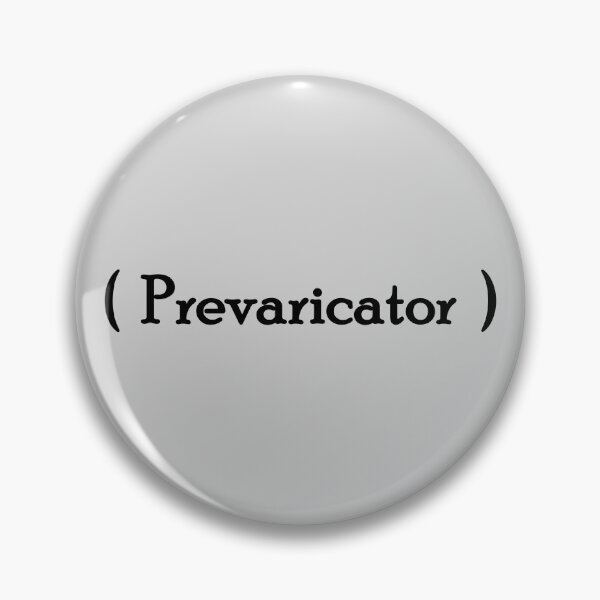 Item preview, Iconic Label - "Prevaricator" Black Lettering designed and sold by cousinbessie.