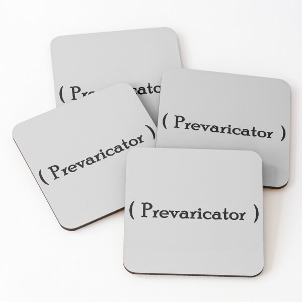 Item preview, Iconic Label - "Prevaricator" Black Lettering designed and sold by cousinbessie.