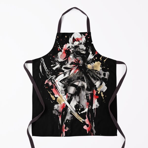 Item preview, 2B NieR Automata Ink Gaming Graphic Tee designed and sold by Senpaiwaves.