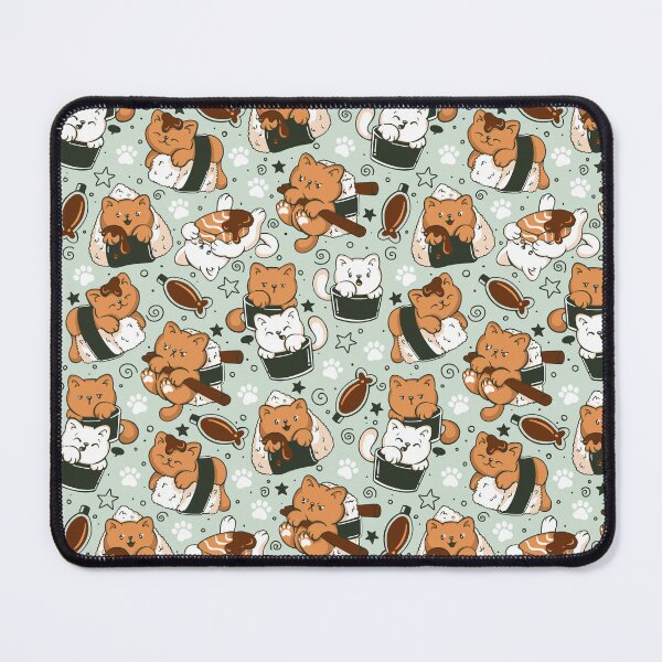 Item preview, Cat Sushi Pattern designed and sold by Tobe Fonseca®.