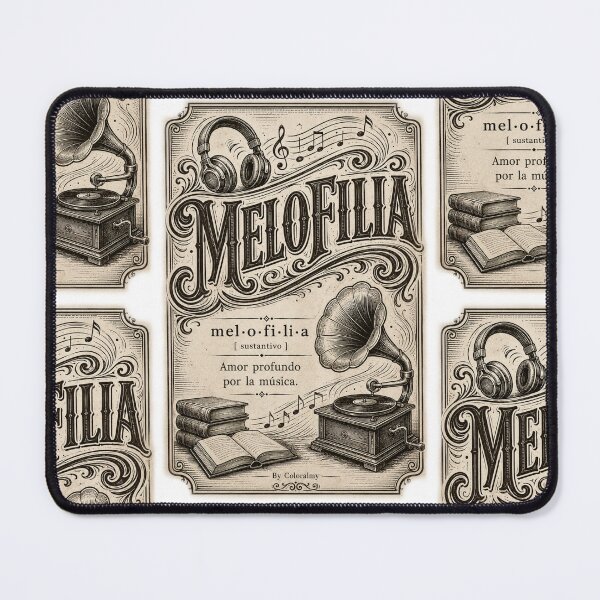 Item preview, Melophilia | Love for Music Vintage Dictionary Style | Music Lover Typography | Retro Art by Coloralmy designed and sold by Coloralmy.