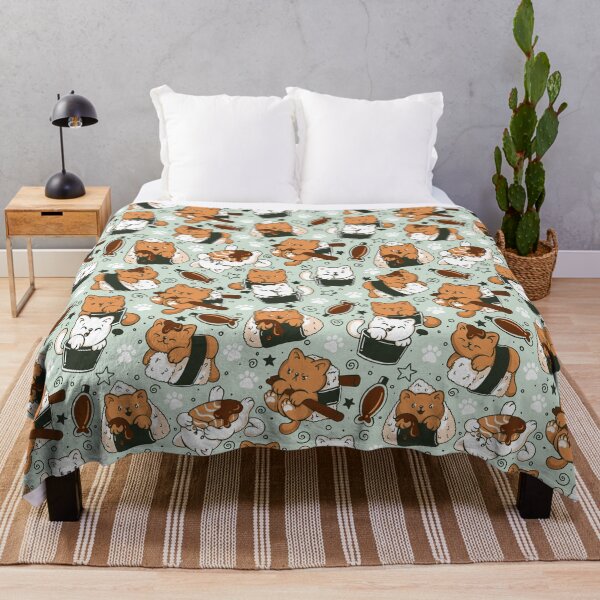 Item preview, Cat Sushi Pattern designed and sold by Tobe Fonseca®.