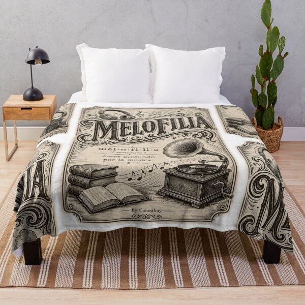 Item preview, Melophilia | Love for Music Vintage Dictionary Style | Music Lover Typography | Retro Art by Coloralmy designed and sold by Coloralmy.