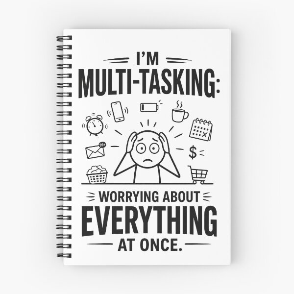Item preview, I'm Multi-tasking Worrying about everything at once designed and sold by NewEraPress.
