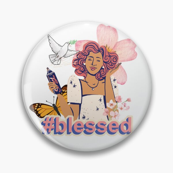 Item preview, #Blessed and Beautiful  designed and sold by PeteandPudge.