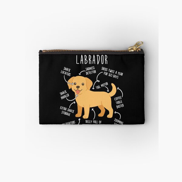 Item preview, Yellow Labrador Retriever Dog Anatomy designed and sold by Clara Hollins.