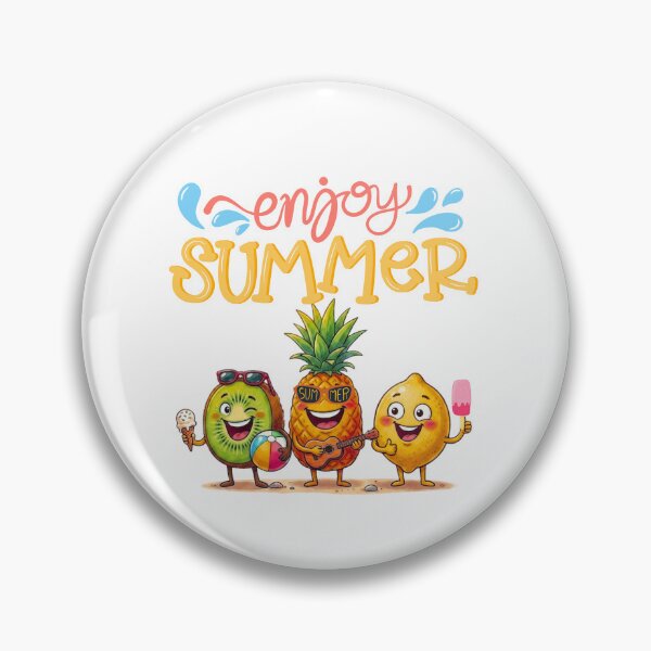 Item preview, Enjoy Summer Tropical Fruit Party Illustration designed and sold by VibranPalette.