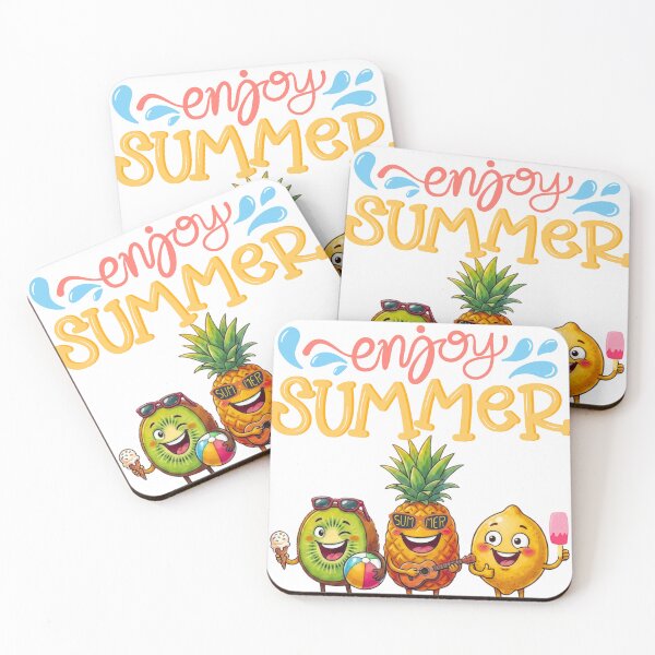 Item preview, Enjoy Summer Tropical Fruit Party Illustration designed and sold by VibranPalette.