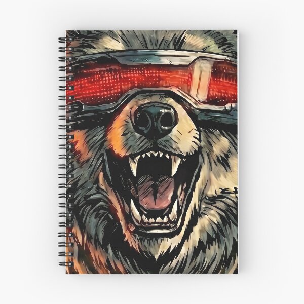 Item preview, Sci-Fi Wolf designed and sold by Almirante's Hub.