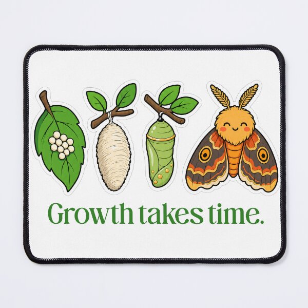 Item preview, Slow Bloom Growth Takes Time designed and sold by NullSpacePrints.