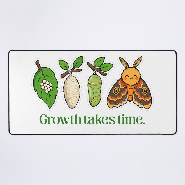 Item preview, Slow Bloom Growth Takes Time designed and sold by NullSpacePrints.