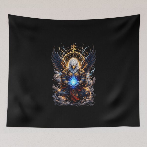 Item preview, Thunder Eagle Lightning Warrior T-Shirt designed and sold by Bizon2910.