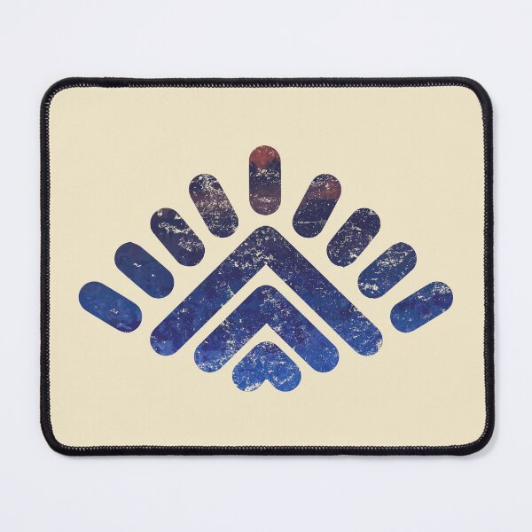 Item preview, Aztec Symbols - Mountain designed and sold by Frank J. Art.