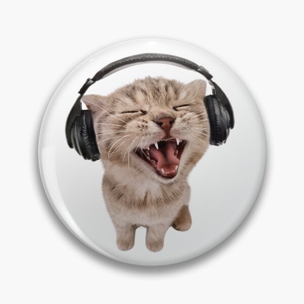 Item preview, Cheerful Musical Cat Design designed and sold by Knightofartx25.
