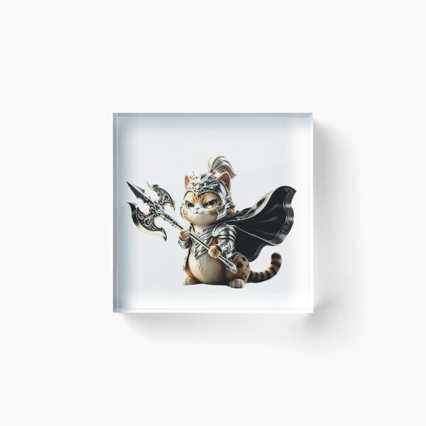 Item preview, Felis Nigripes Legionnaire - Elite Fantasy Cat Warrior designed and sold by ABYSSLAB.