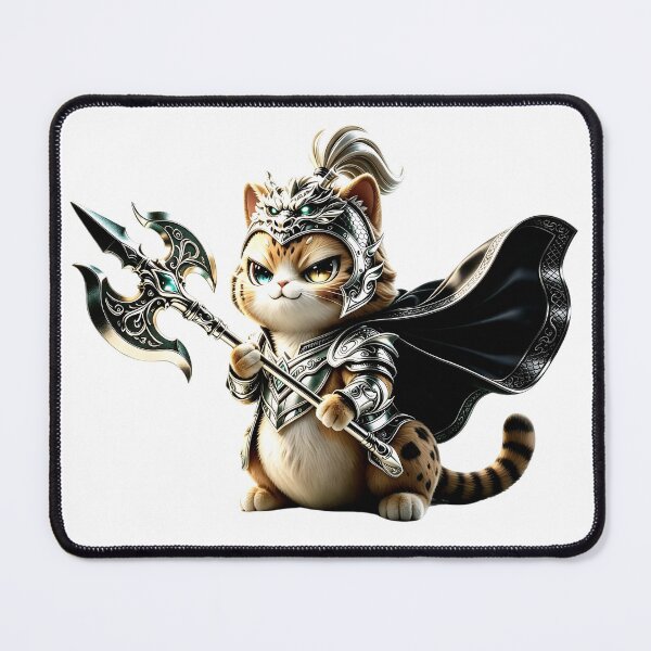 Item preview, Felis Nigripes Legionnaire - Elite Fantasy Cat Warrior designed and sold by ABYSSLAB.