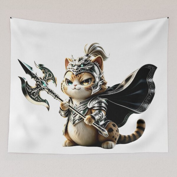 Item preview, Felis Nigripes Legionnaire - Elite Fantasy Cat Warrior designed and sold by ABYSSLAB.