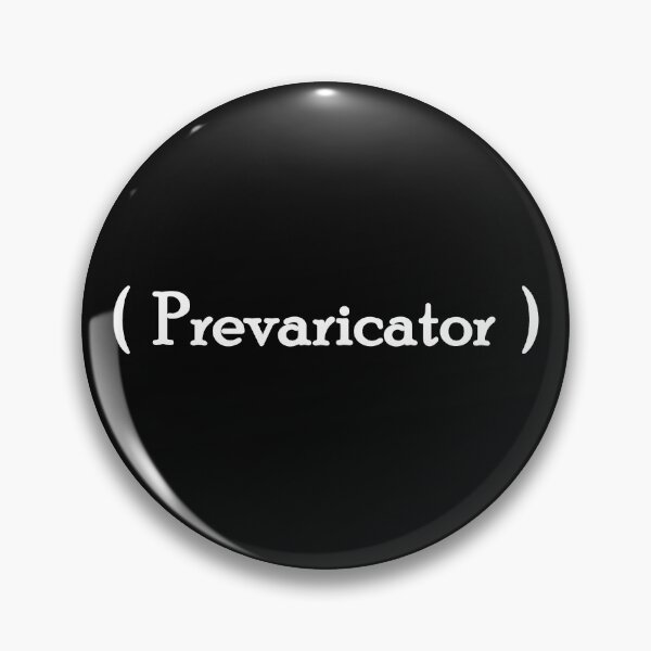 Item preview, Iconic Label - "Prevaricator" White Lettering designed and sold by cousinbessie.