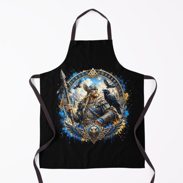 Item preview, Viking Raven Warrior Norse Mythology T-Shirt designed and sold by Bizon2910.