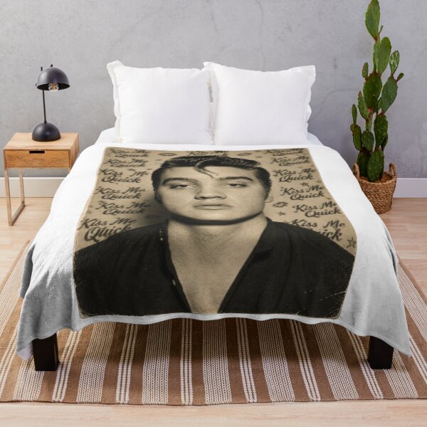 Aperçu de l'œuvre Elvis - Embrasse-moi vite créée et vendue par CarlyMayDesigns.