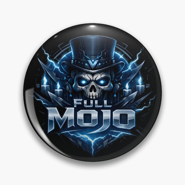 Item preview, Full Mojo Voodoo Skull – Mystic Blue Candle Art designed and sold by FilBlue.