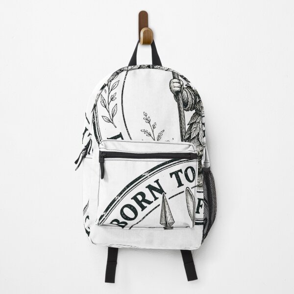 Item preview, Born to Dilly Dally Forced to Fight Fascists Rabbit designed and sold by Feral Feline.
