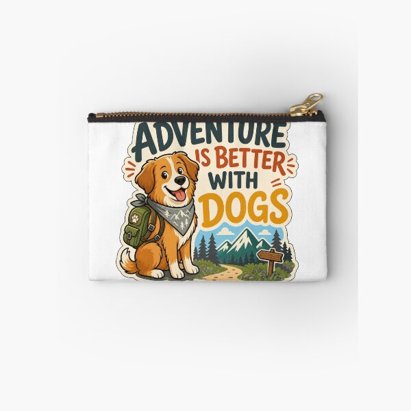 Item preview, Adventure Is Better With Dogs designed and sold by Tatsed.