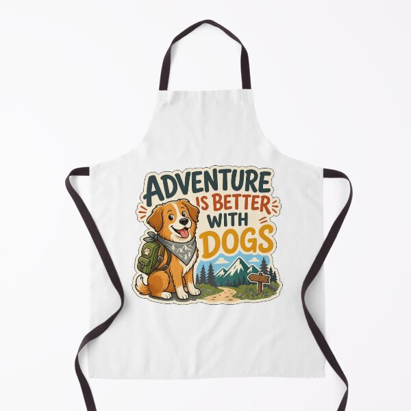 Item preview, Adventure Is Better With Dogs designed and sold by Tatsed.