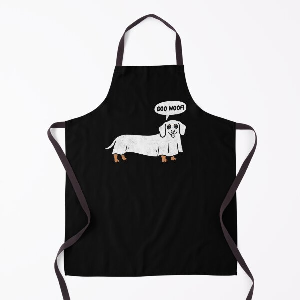 Item preview, Dachshund Boo Woof - Ghost Funny Halloween Dog designed and sold by clickbongski.