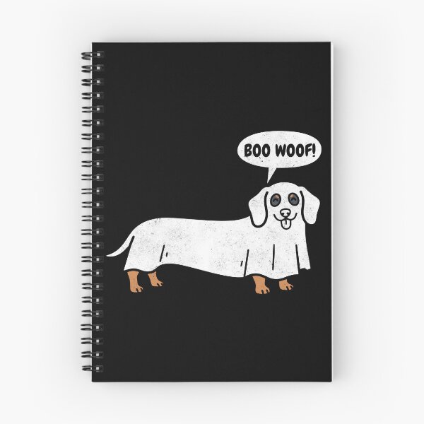 Item preview, Dachshund Boo Woof - Ghost Funny Halloween Dog designed and sold by clickbongski.