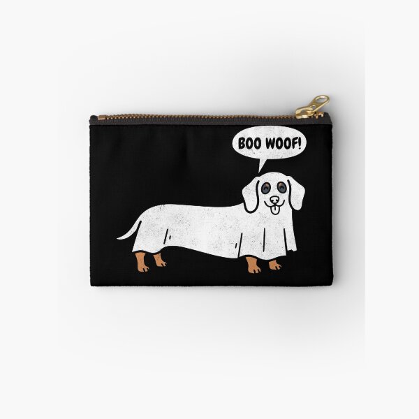 Item preview, Dachshund Boo Woof - Ghost Funny Halloween Dog designed and sold by clickbongski.