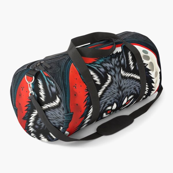 Item preview, Gothic Red Moon Wolf – Dark Fantasy Castle Tarot Art designed and sold by Neer arts.