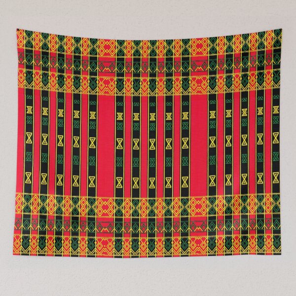 Item preview, Contemporary Kalinga-inspired digital textile art designed and sold by JupiterM.