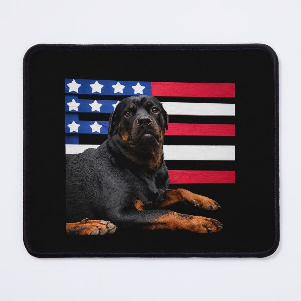 Item preview, rottweiler flag designed and sold by ocd_Jessica.