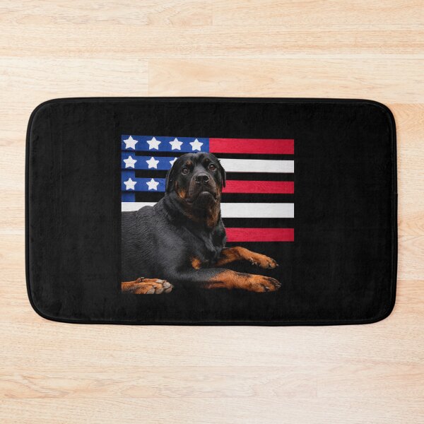 Item preview, rottweiler flag designed and sold by ocd_Jessica.