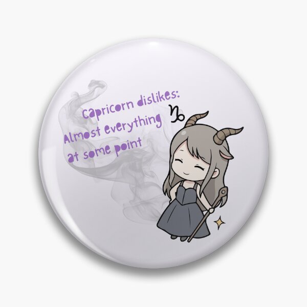 Item preview, "Capricorn dislikes:  Almost everything  at some point" Zodiac Design designed and sold by JaymeOctober.