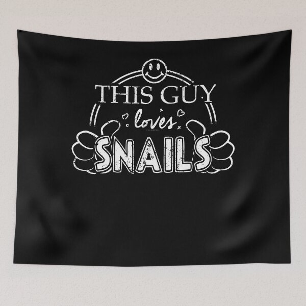 Item preview, Guy Loves Snails Ramshorn Freshwater Snails Shirt designed and sold by shoppzee.