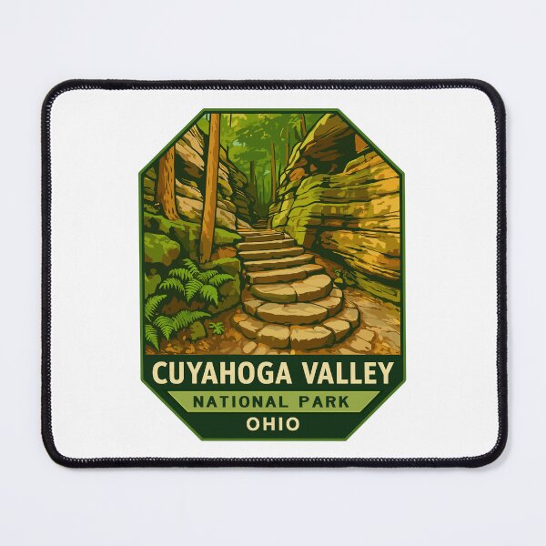 Item preview, Cuyahoga Valley National Park Retro Nature Design designed and sold by Ismeal Von.