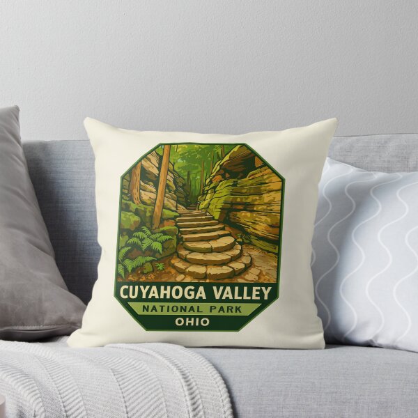 Item preview, Cuyahoga Valley National Park Retro Nature Design designed and sold by Ismeal Von.